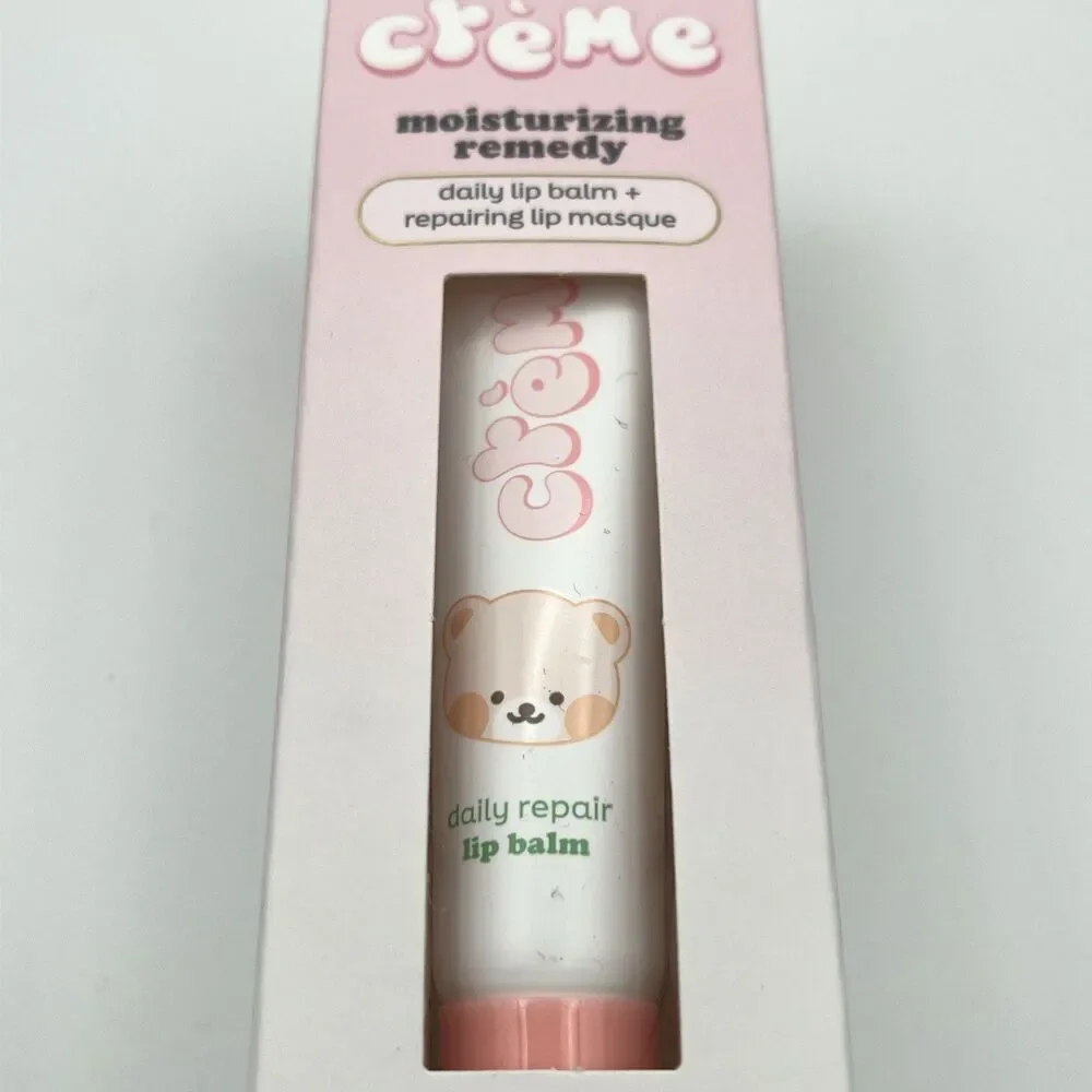 Creme Moisturizing Remedy Daily Lip Balm + Repairing Lip Masque NEW